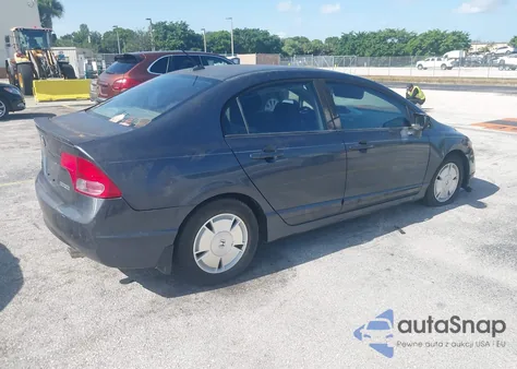 2007 Honda Civic Hybrid from USA, damaged, VIN JHMFA36227S024895